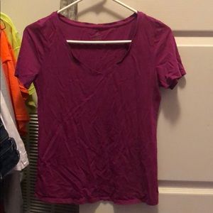 Loft plum shirt